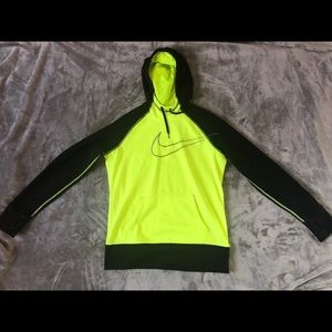 Nike hoodie neon yellow
